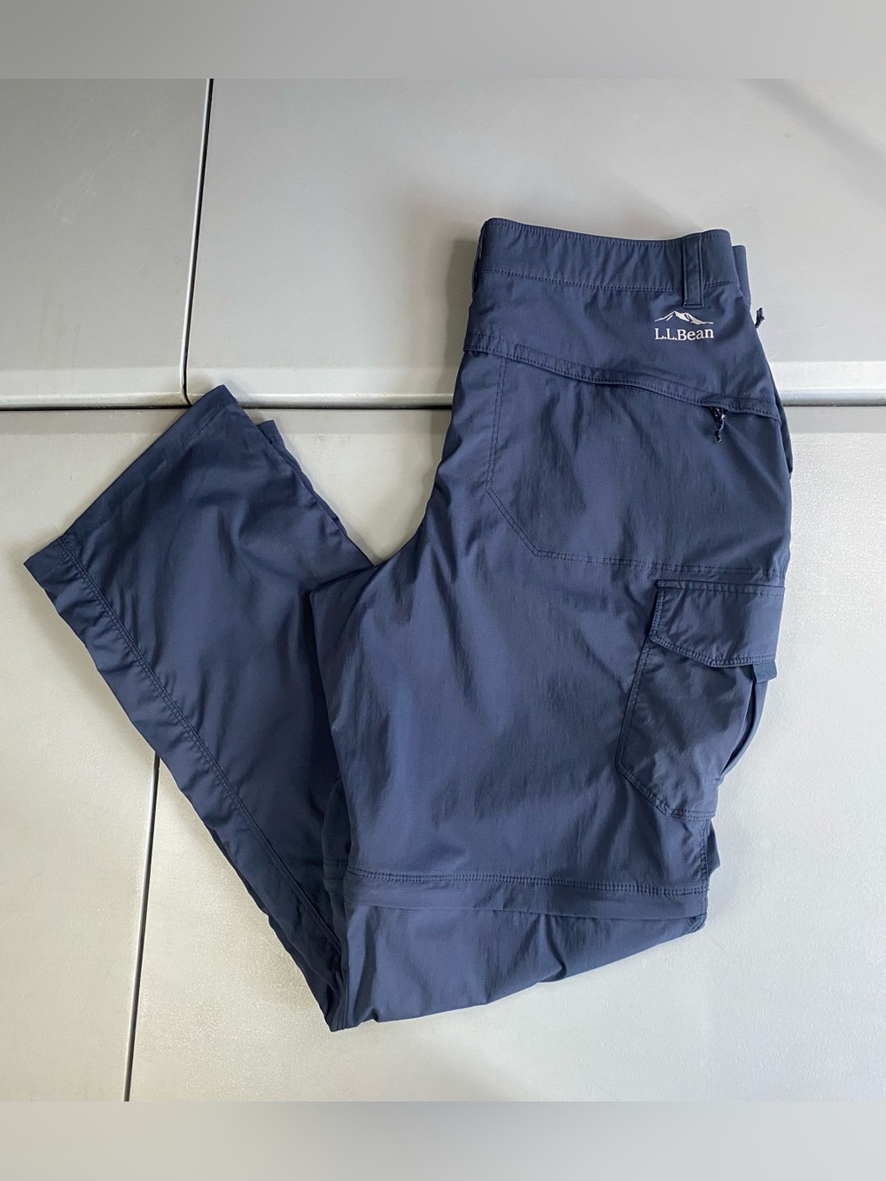 L.L. Bean Convertible Zip-Off Cargo Hiking Pants